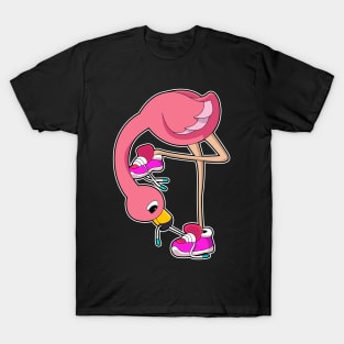 Flamingo with Shoes T-Shirt